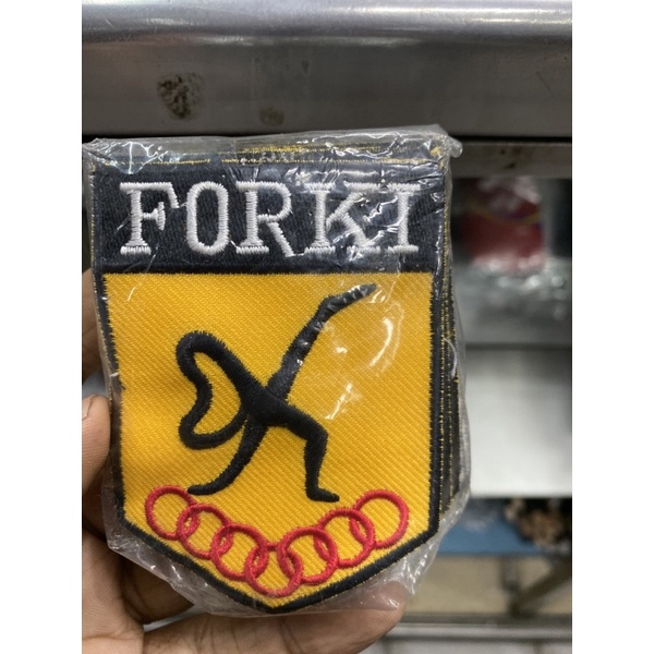 karate logo bordir beladiri