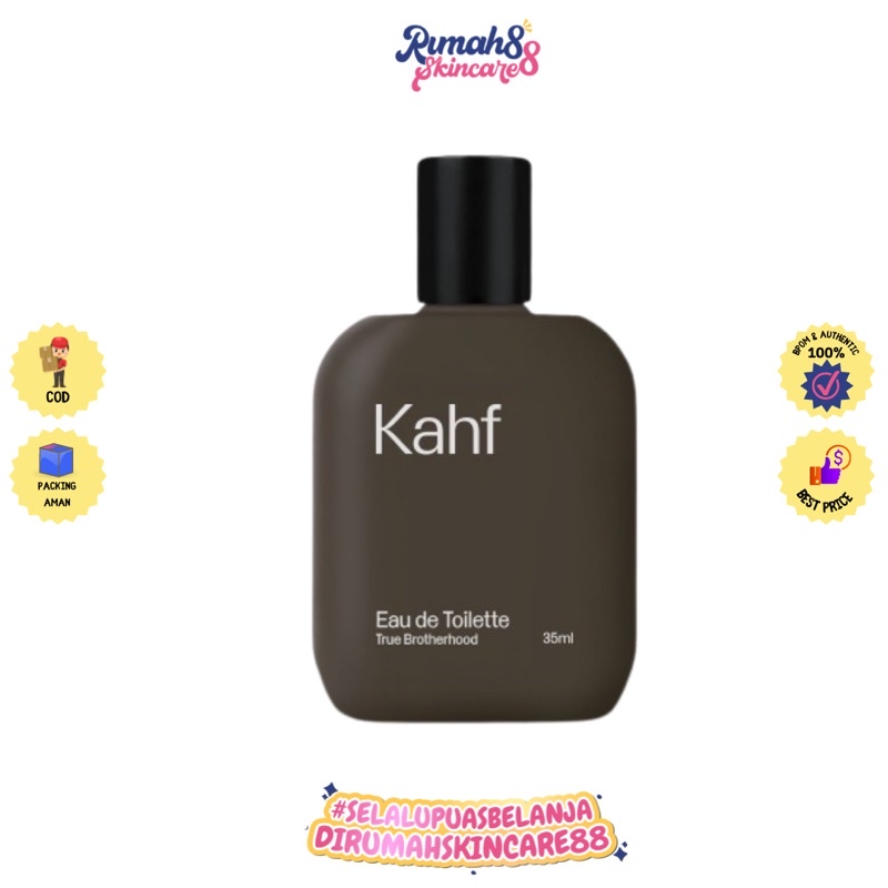 KAHF True Brotherhood Eau De Toilette 35 ml | Parfum Pria Wangi Tahan Lama