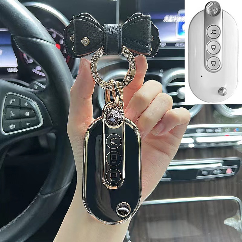 Casing Kunci Remote Control Bahan Silikon Untuk Wuling Almaz-cortez 1.5