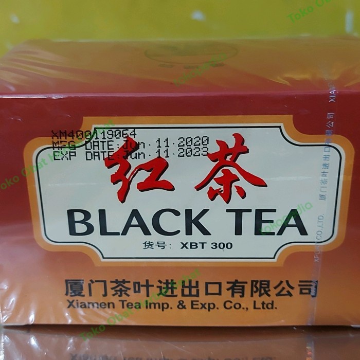 

TEH HITAM BLACK TEA XIAMEN TEH CELUP ORIGINAL