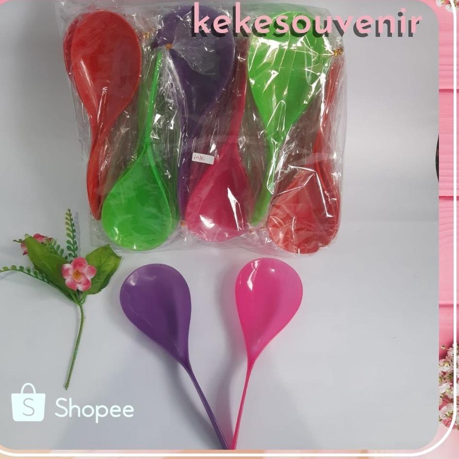 

Terjangkau!! Grosir souvenir ter50 Pcs Centong Nasi Pelangi Warna Cantik Plastik Packing Plastik Ikat Kawat Emas tx card Free Bubblewrap Hitam 라마