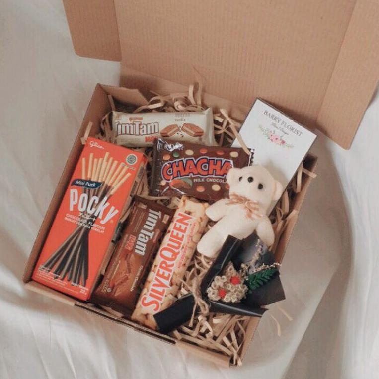 

れ Hampers Ulang Tahun Kado Valentine Giftbox Coklat Snack Lebaran Idul Fitri HOT ITEM 3892 ❖