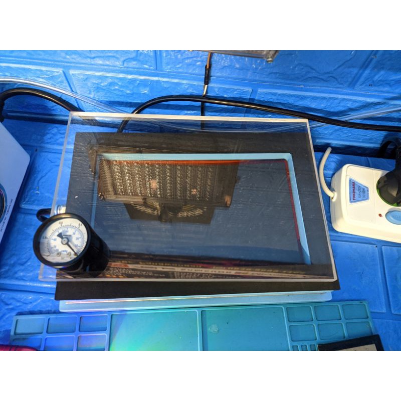 Laminating LCD Airbag Second