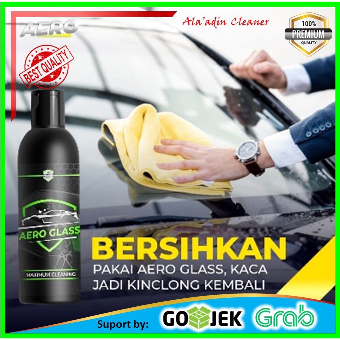 Aero Glass Pembersih Kaca Mobil Anti Jamur - 120ml