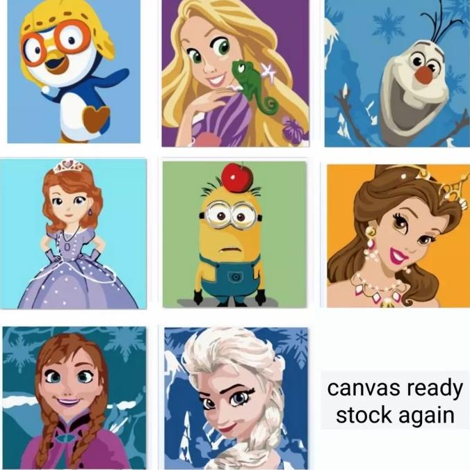 

CANVAS PAINTING BY NUMBER FOR KIDS - KANVAS LUKIS