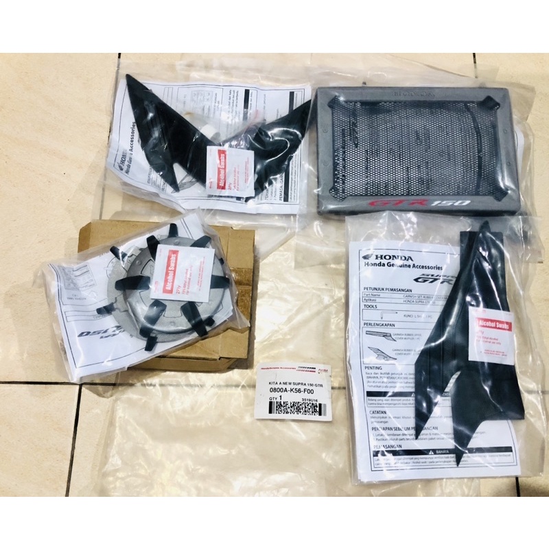 Paket Aksesoris Resmi Honda Supra GTR 150