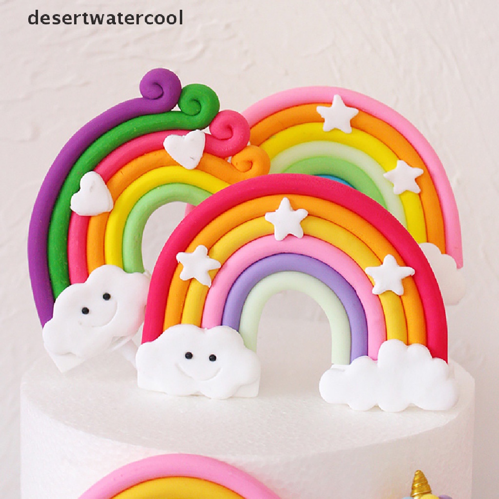 Topper Kue Bentuk Balon Hujan Bintang Awan Untuk Dekorasi Pesta Ulang Tahun