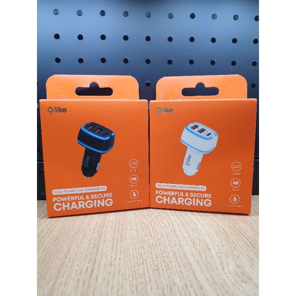 Charger Mobil Olike R3 32W 3 Output Garansi Resmi