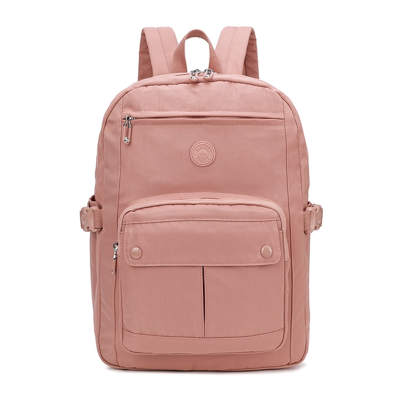 New Arrival Haruica Bag 80141 - tas ransel wanita - tas sekolah - tas laptop - ransel cewek-Dustypink
