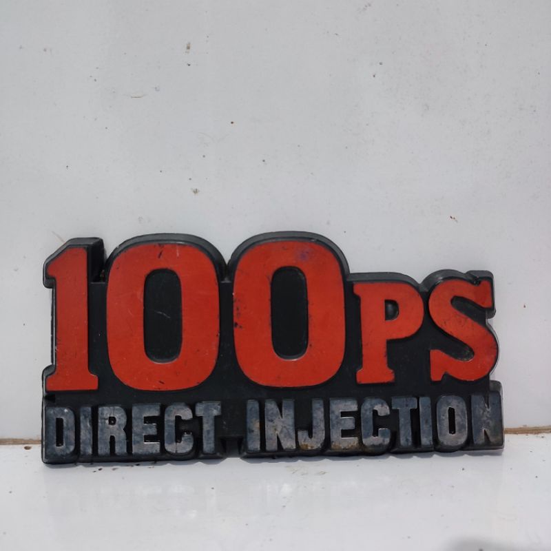 emblem logo mitsubi100ps direct Injection truck truk bekas ORI copotan