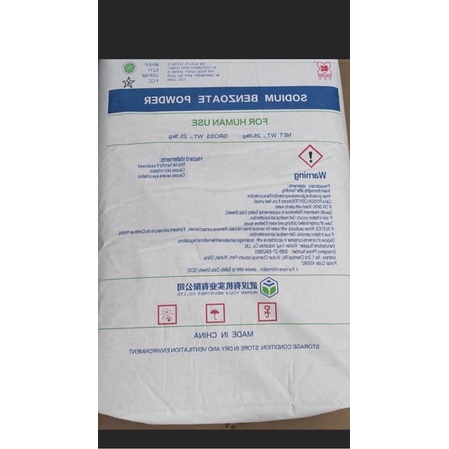 

sodium benzoat powder 1kg pengawet makanan& minuman grade food