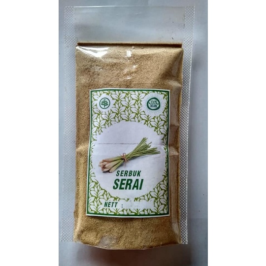 

SEREH BUBUK SERAI BUBUK ASLI ISI 100 GRAM LEMONGRASS POWDER