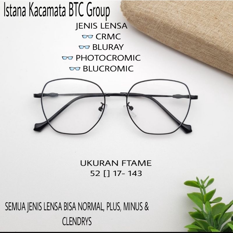 ISTANA KACAMATA_BTC GROUP/// PEKET MURAH KACAMATA ANTIRADIASI/PHOTOCROMIC/BLUCROMIC ( NORMAL, PLUS, 