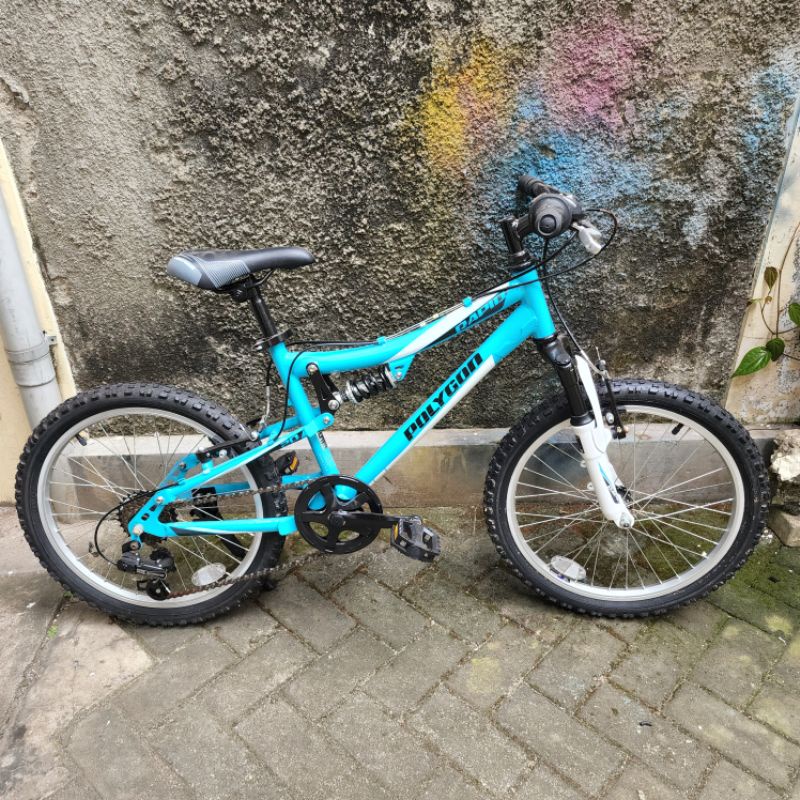 OBRAL CUCI GUDANG SEPEDA GUNUNG MTB 20 POLYGON RAPID TOSCA