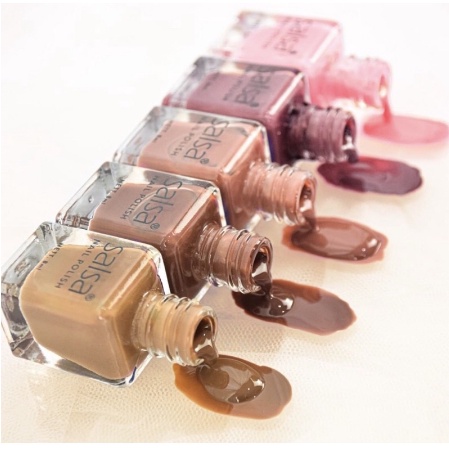 [PER BOX] ^ KYRA ^ Salsa Nude Series dan Glamour Kutek Cat Kuku Nail Polish (1 Set -&gt; Isi 6 pcs)