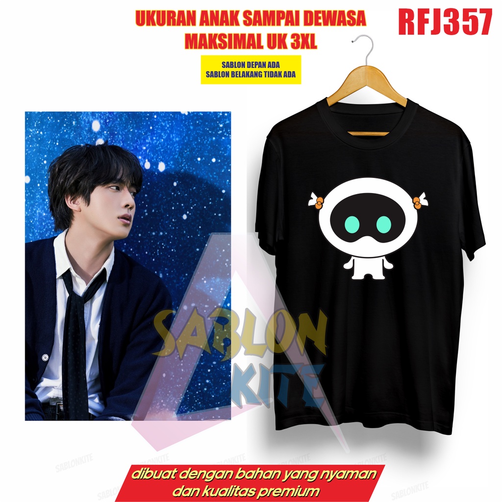 MURAH!!! KAOS KPOP SEOKJIN ASTRONOUT RFJ357 WOOTEO UP TO 3XL