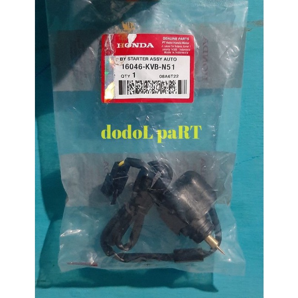16046-KVB-N51 Switch Suwit Swit Suit Langsam Otomatis Choke Cuk Vario 110 Beat Scoopy Karburator
