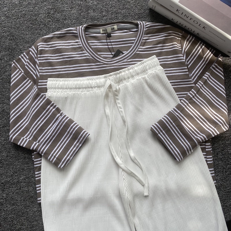 ONE SET Setelan Kaos dan Kulot-Set F