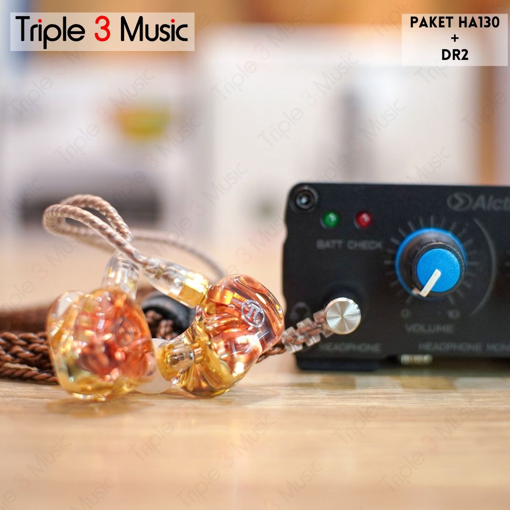 Paket IN EAR MONITOR iem panggung Pi Audio With Amply hp alctron HA130