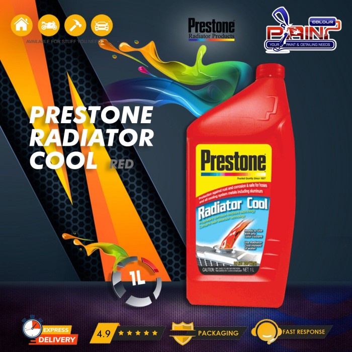 Prestone Radiator Coolant 1L - Merah