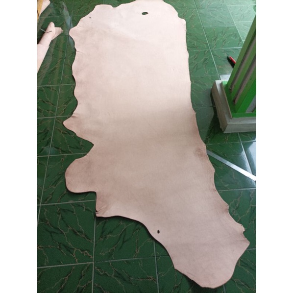 Kulit Sapi Nabati Tebal 2mm Ukuran 30feet 1feet 25cm x 25cm Kulit Sapi Lembaran Utuh Full Head