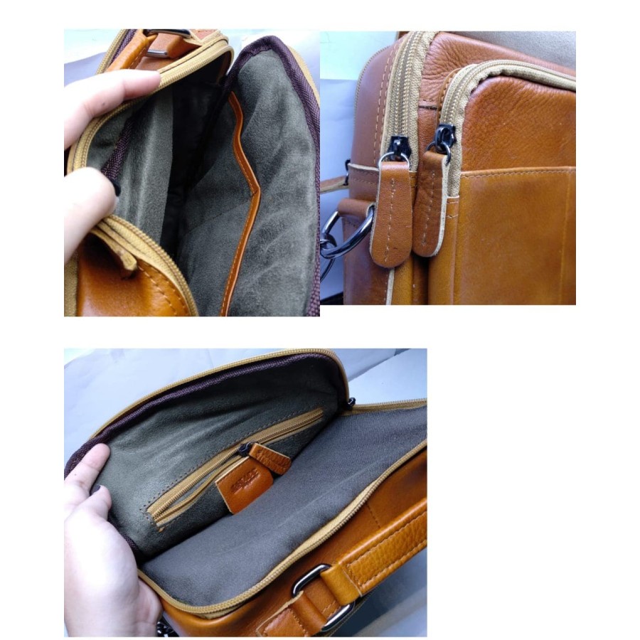 Tas Selempang Pria Kulit Asli / Tas Kerja JATACC KINGMAN BAG ORIGINAL