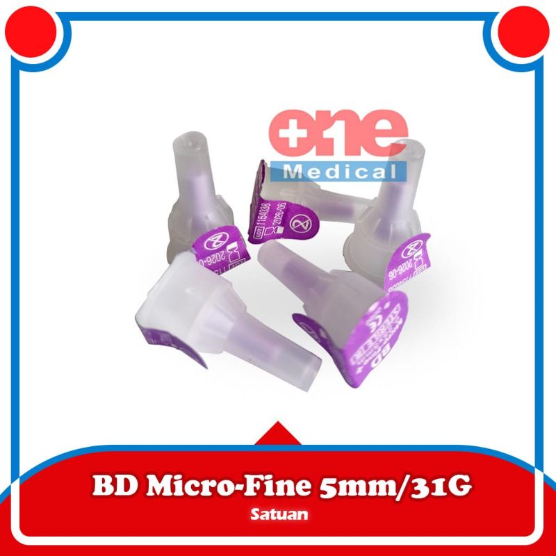 Jarum Insulin Pen Needles BD Micro-Fine 5mm Satuan
