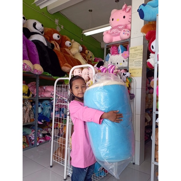 SNI ! Boneka Boba Jumbo 85 cm Besar  BUBBLE MILK TEA PEARL BROWN SUGAR untuk kado ulang tahun anak pacar teman laki perempuan pria wanita cowok cewek   gemes import ori premium original JUMBO BESAR MINI KECIL  everly.id everlyid gemoy lucu