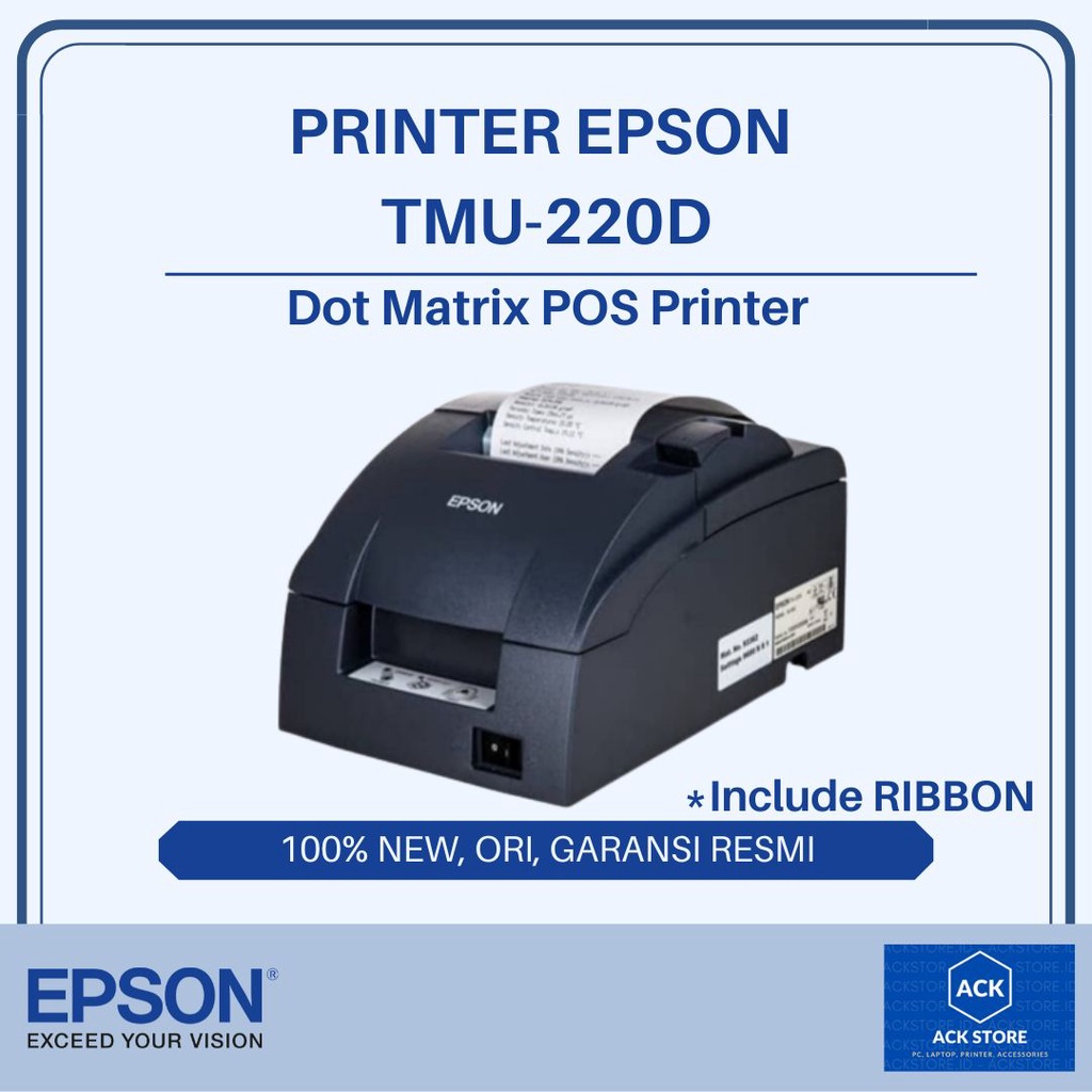 Jual Printer Epson Tmu220du Tmu220ds Tmu220d Kasir Struk Dot Matrix Pos Manual Usb Dan Serial 2254