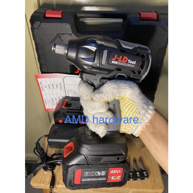 Bor Cordless Brushless Impact Wrench Sock Set 48V Jld Aeg,Maktec,Doliz