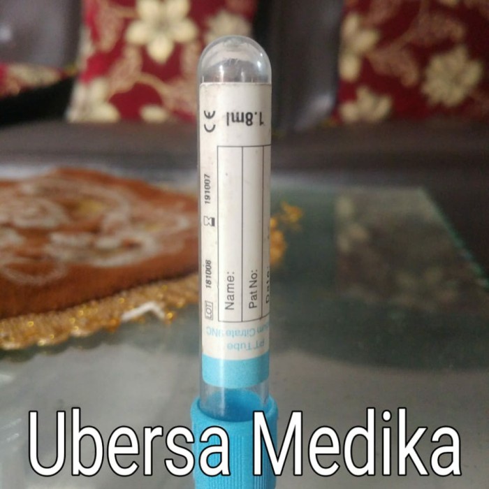 Tabung Sodium Citrate 1.8ml 2.7ml Golden Vac / Tabung Citrat