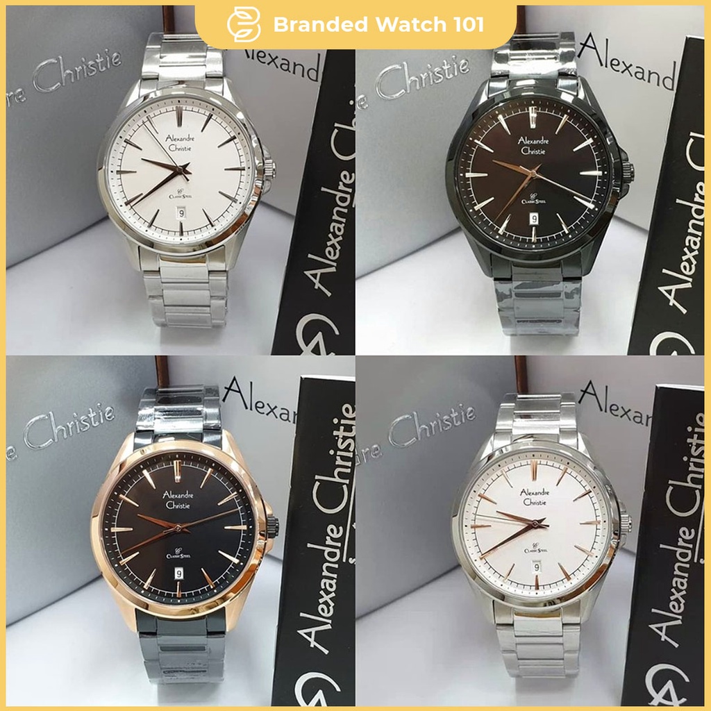 ORIGINAL Jam Tangan Pria Alexandre Christie AC 8580 / AC8580 Garansi 1 Tahun