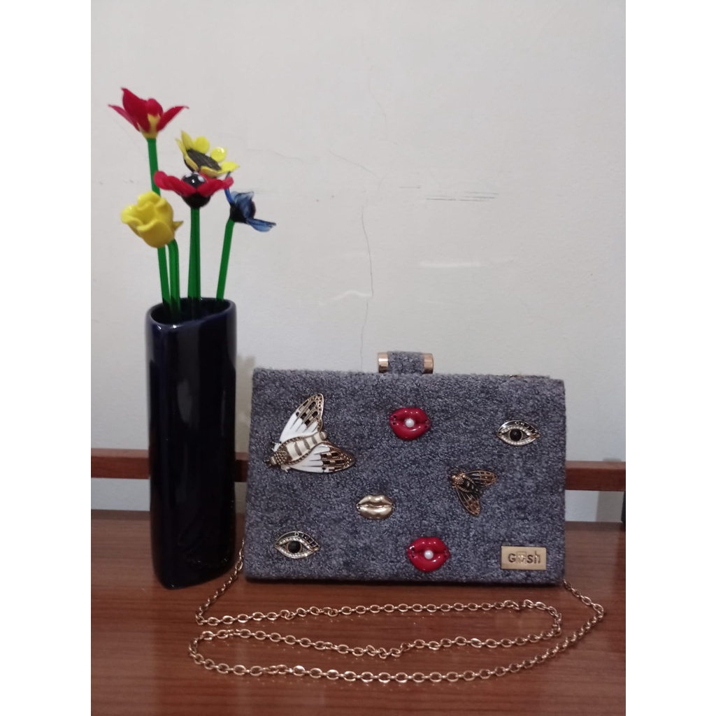 Tas slempang rantai wanita, GOSH original counter