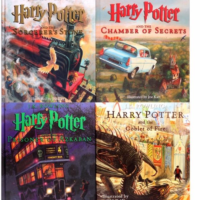 

Promo Harry Potter Illustrated Edition Hardcover Book