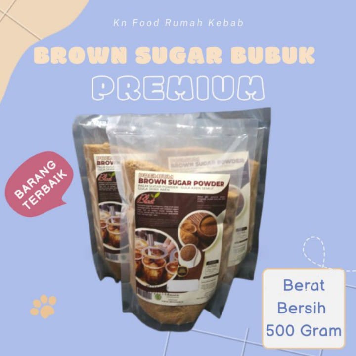 

Satu Dus Brown Sugar Bubuk 20pc 10kg Gula Semut Aren 500g