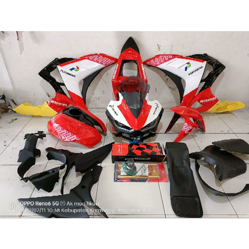 full fairing r25 full undercol pnp new vixion