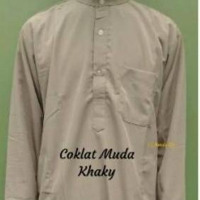 [KODE ZYD] ATASAN KURTA/KURTAH/QURTA/QURTAH/GAMIS PAKISTAN SELUTUT PRIA HALUS TEBAL AWET POLOS Hitam