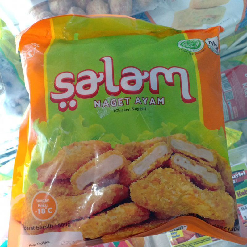 

naget salam / chicken nugget salam ORI 500 gram