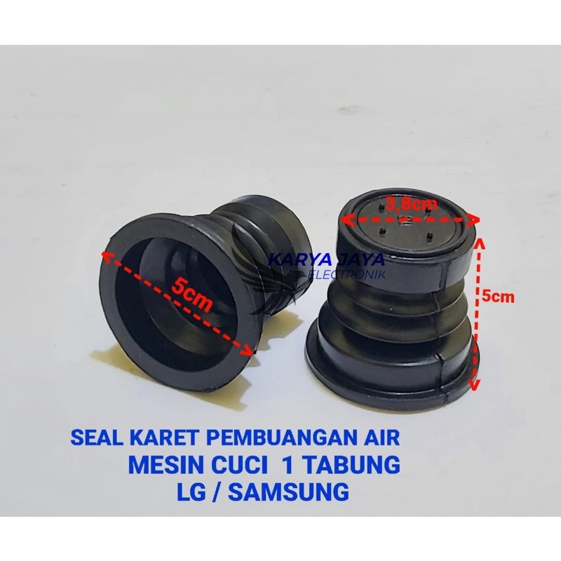 Seal Karet Pembuangan Mesin Cuci 1 Tabung