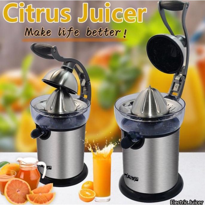 Pemeras Jeruk Elektrik Otomatis Citrus Juicer Stainless Steel
