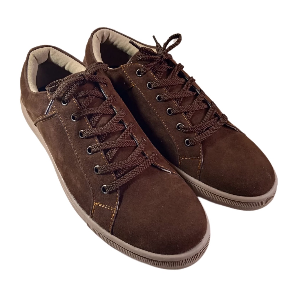 sepatu pria terbaru//termurah//sneakers//pria keren korea style//sneakers Ascho a07 coffe