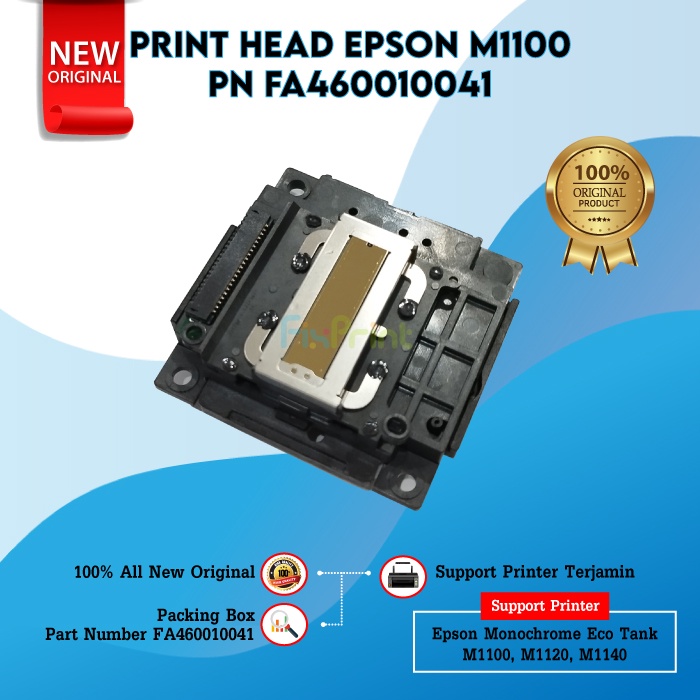 Print Head Printer Epson Monochrome M1100 M1140 Box New Original Part Number FA460010041