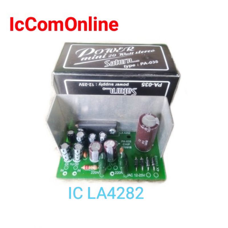 Kit Mini Stereo Power Ampflifier 20W RMS