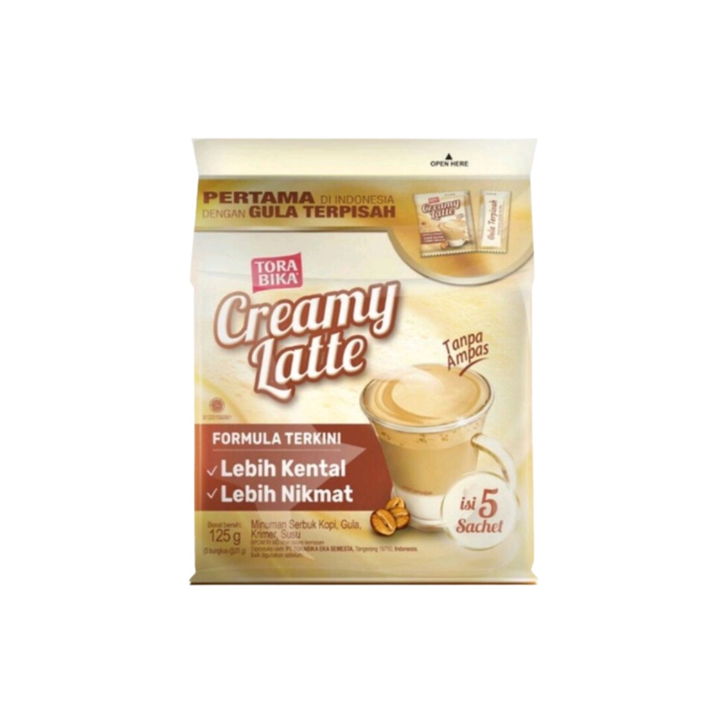 

TORABIKA Creamy Latte Kopi Instan 5x25 gr