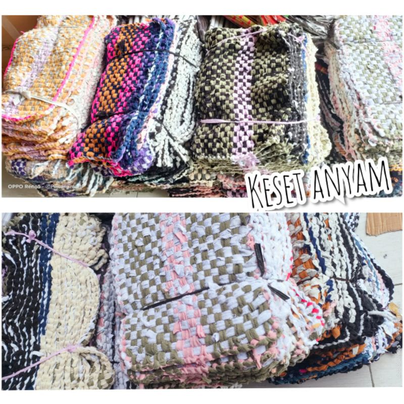 KESET ANYAM PERSEGI PANJANG