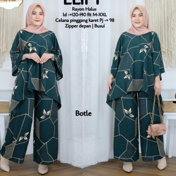 Sale Terbatas BEECOUTURE SETELAN WAKA WAKA ELIFT JUMBO ONE SET TIE DYE BIG SIZE LD 130 TERMURAH TERL