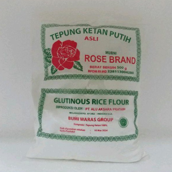 

Tepung ketan putih&beras putih