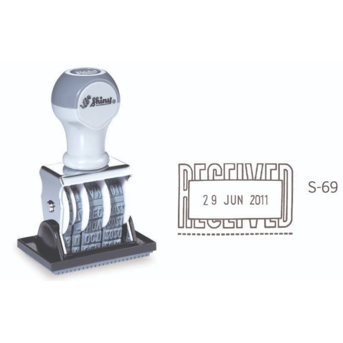 

Hadir Stempel Shiny S-69-R S69R (Received - Tanggal) Hot Sale