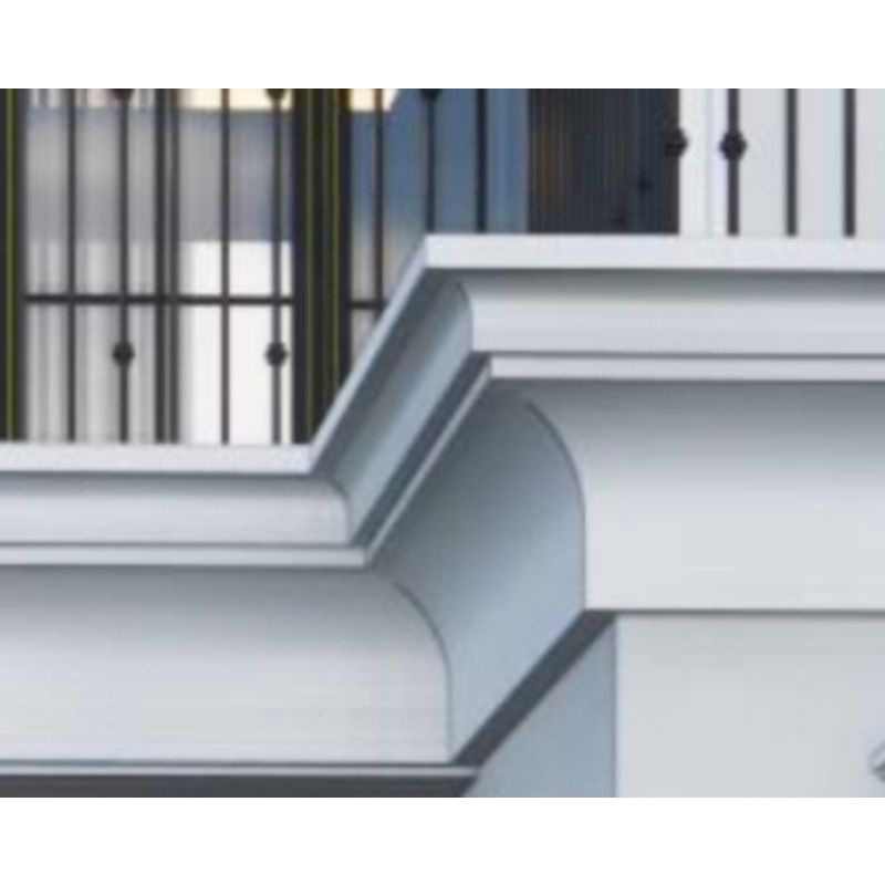 Lisplang cor /lisplang serut 35 cm panjang 2 meter