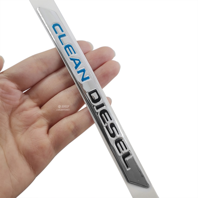 1x ABS Stiker Emblem DIESEL Mitsubishi Montero Mivec Bersih ABS